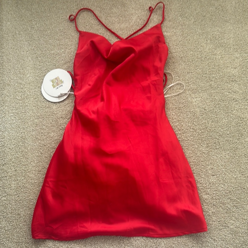 Mini Red Dress